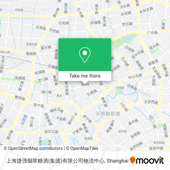 上海捷强烟草糖酒(集团)有限公司物流中心 map
