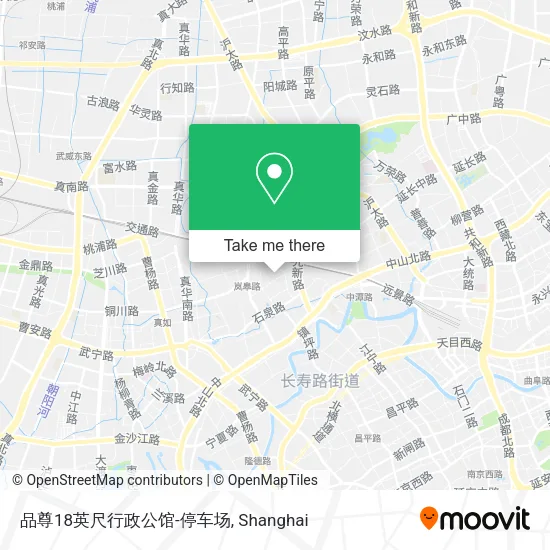 品尊18英尺行政公馆-停车场 map