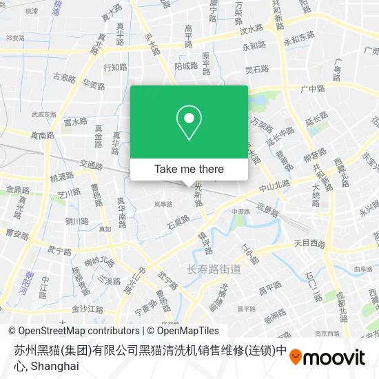 苏州黑猫(集团)有限公司黑猫清洗机销售维修(连锁)中心 map