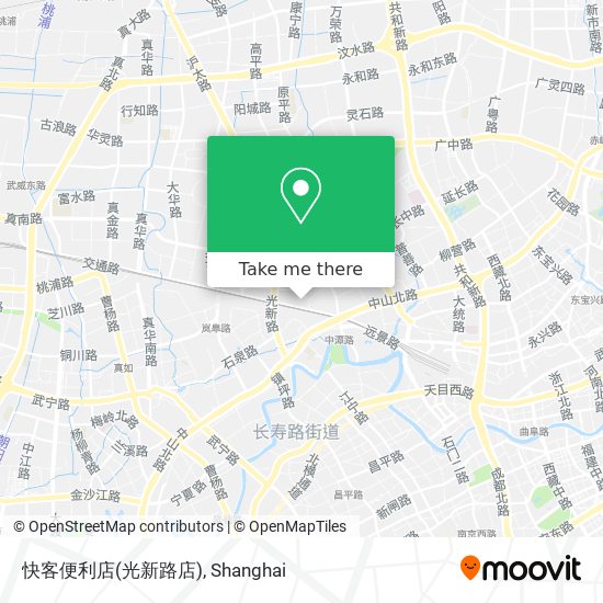 快客便利店(光新路店) map