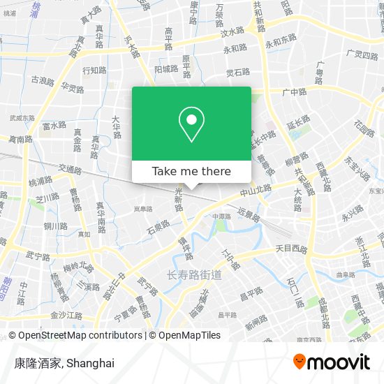 康隆酒家 map