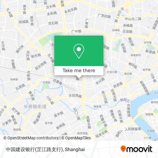 中国建设银行(芷江路支行) map