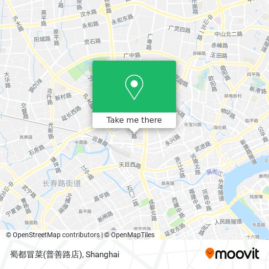 蜀都冒菜(普善路店) map
