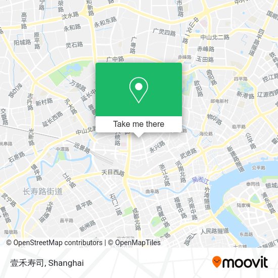 壹禾寿司 map