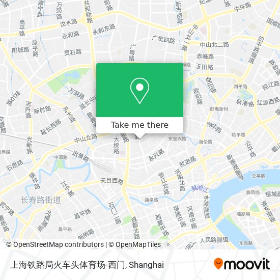 上海铁路局火车头体育场-西门 map