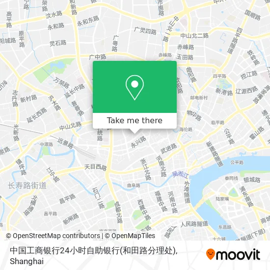 中国工商银行24小时自助银行(和田路分理处) map