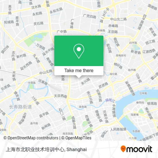 上海市北职业技术培训中心 map