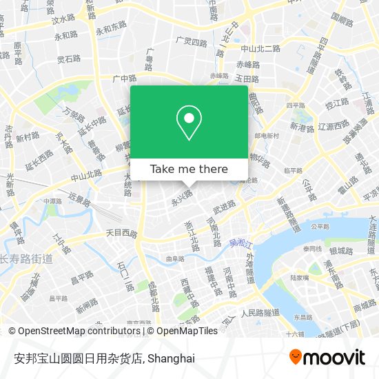 安邦宝山圆圆日用杂货店 map