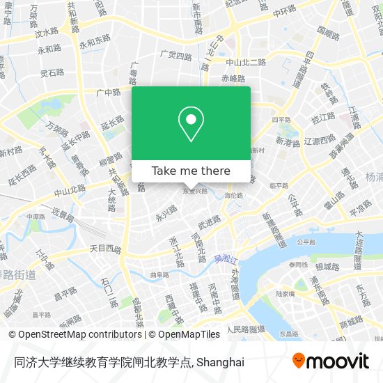同济大学继续教育学院闸北教学点 map