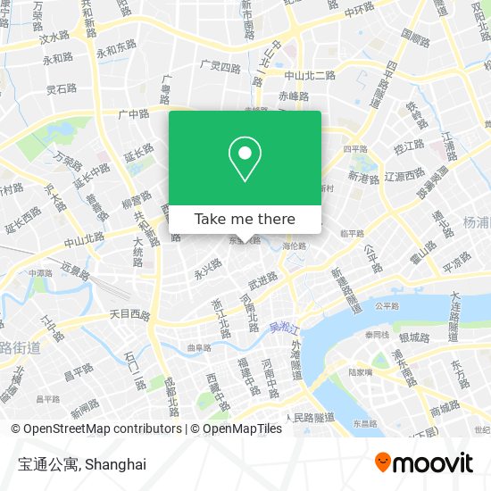 宝通公寓 map