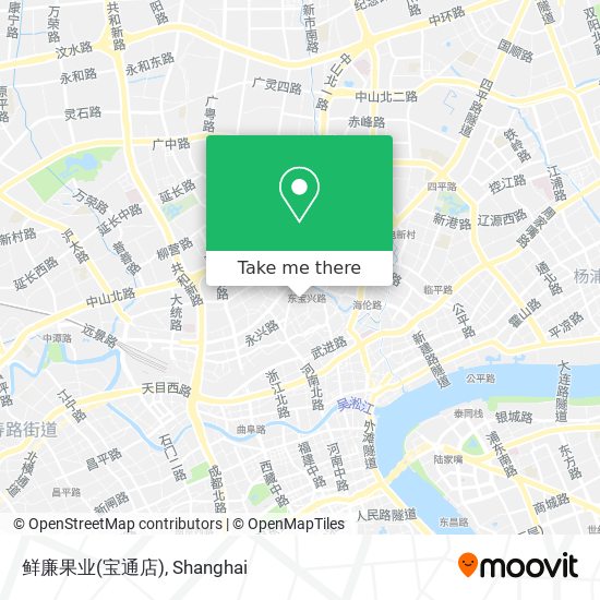 鲜廉果业(宝通店) map