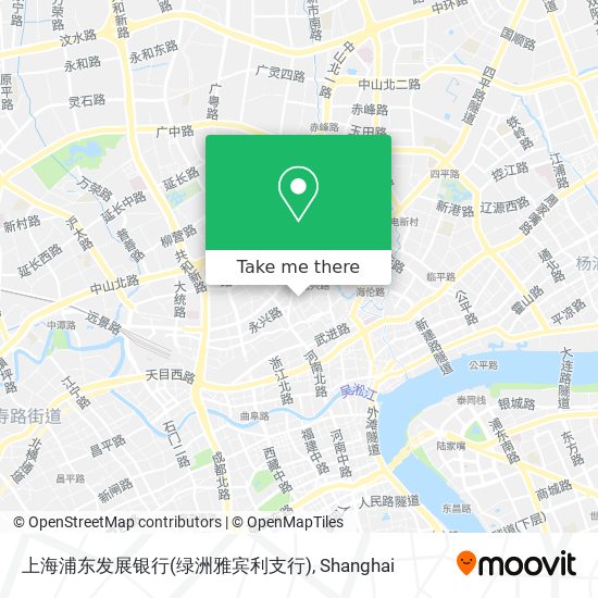 上海浦东发展银行(绿洲雅宾利支行) map