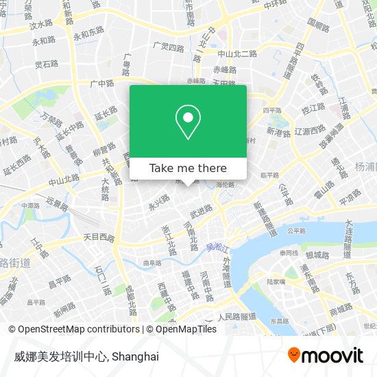 威娜美发培训中心 map