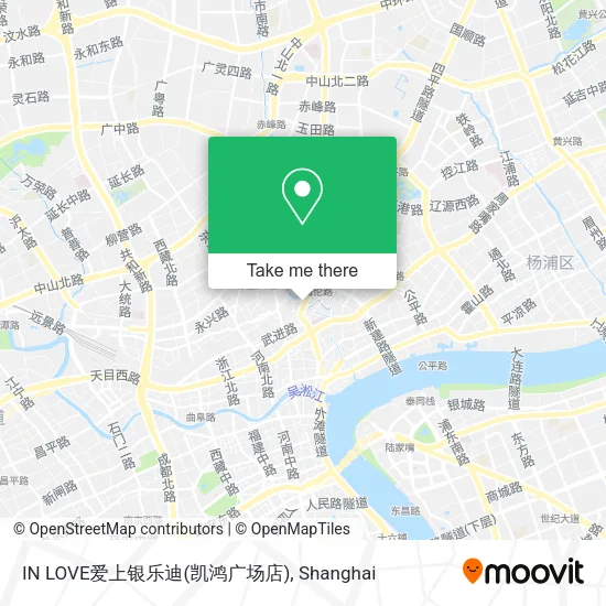 IN LOVE爱上银乐迪(凯鸿广场店) map