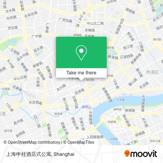 上海申桂酒店式公寓 map