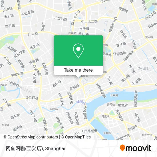 网鱼网咖(宝兴店) map