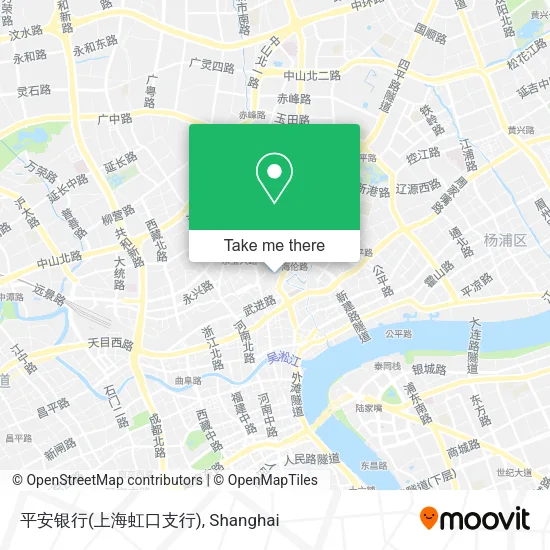 平安银行(上海虹口支行) map