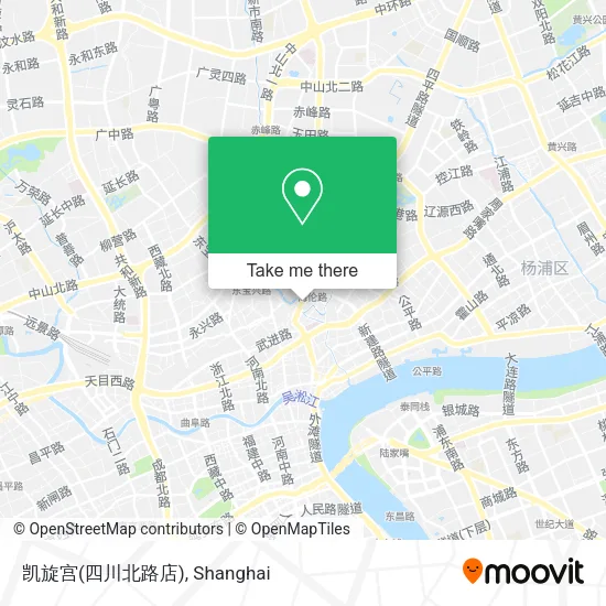 凯旋宫(四川北路店) map