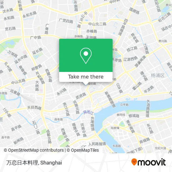 万恋日本料理 map