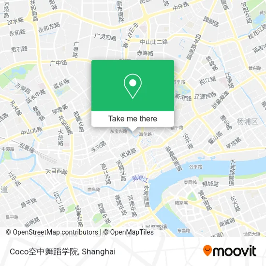 Coco空中舞蹈学院 map