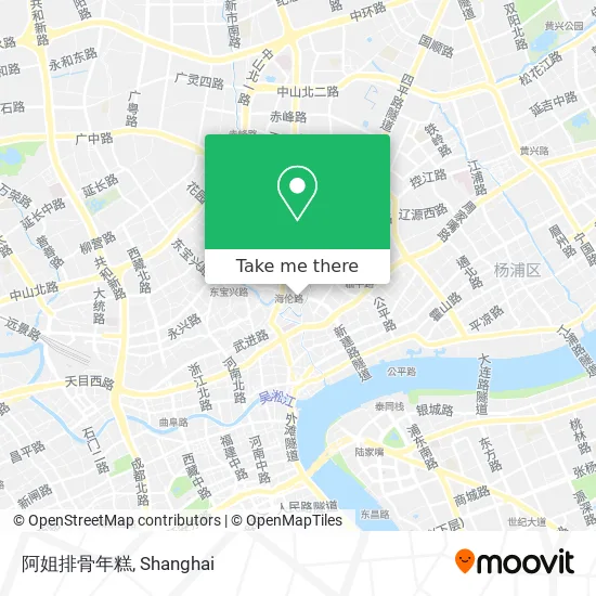 阿姐排骨年糕 map