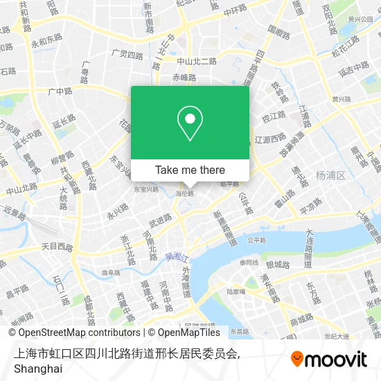 上海市虹口区四川北路街道邢长居民委员会 map