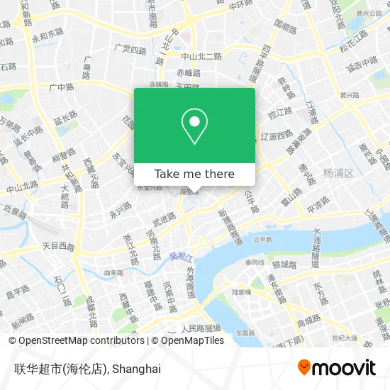 联华超市(海伦店) map