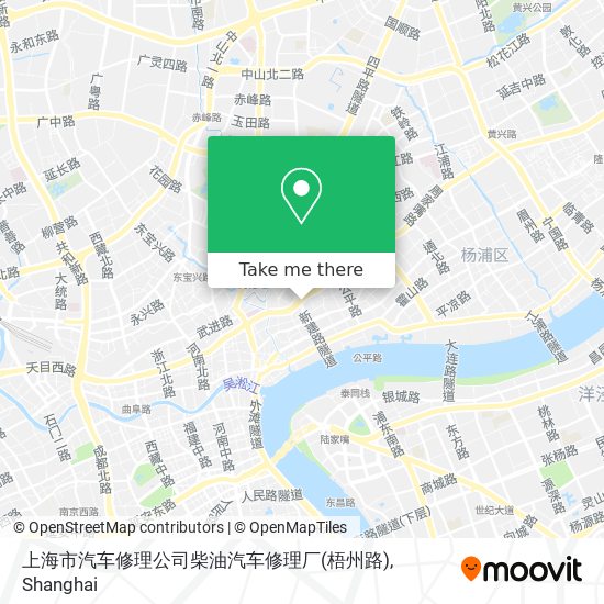 上海市汽车修理公司柴油汽车修理厂(梧州路) map