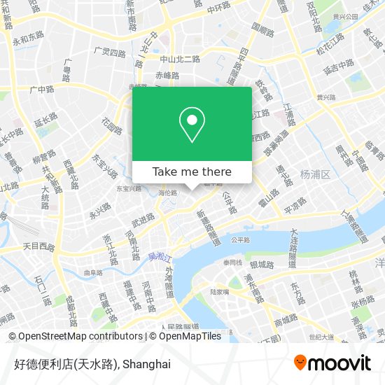 好德便利店(天水路) map