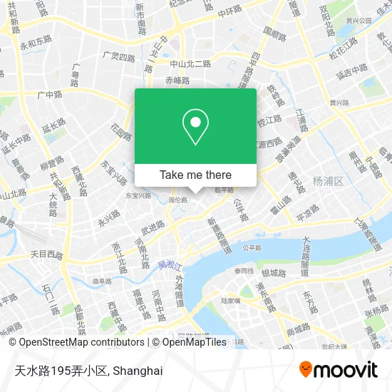 天水路195弄小区 map