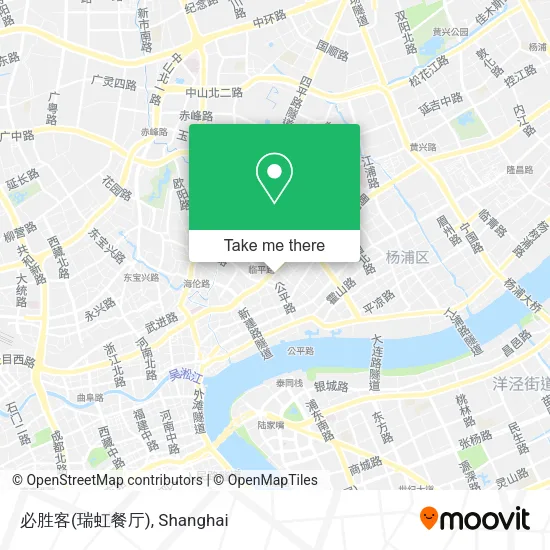 必胜客(瑞虹餐厅) map