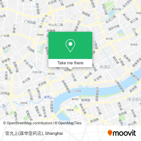 雷允上(葆华堂药店) map