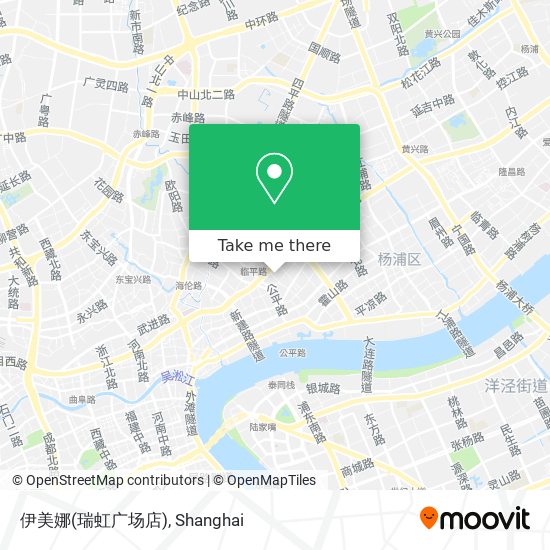 伊美娜(瑞虹广场店) map