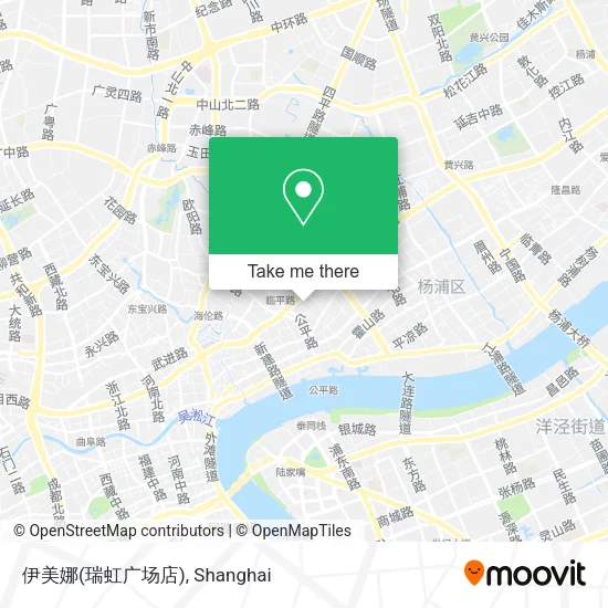 伊美娜(瑞虹广场店) map