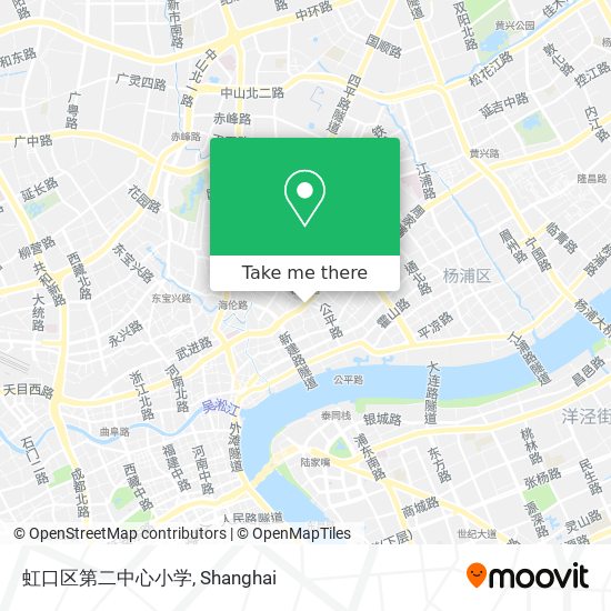 虹口区第二中心小学 map