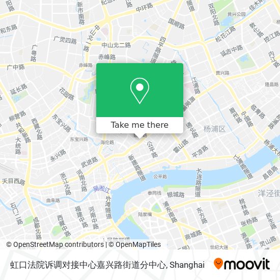 虹口法院诉调对接中心嘉兴路街道分中心 map