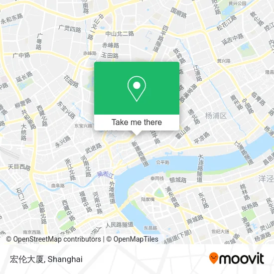 宏伦大厦 map