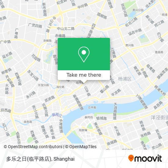 多乐之日(临平路店) map