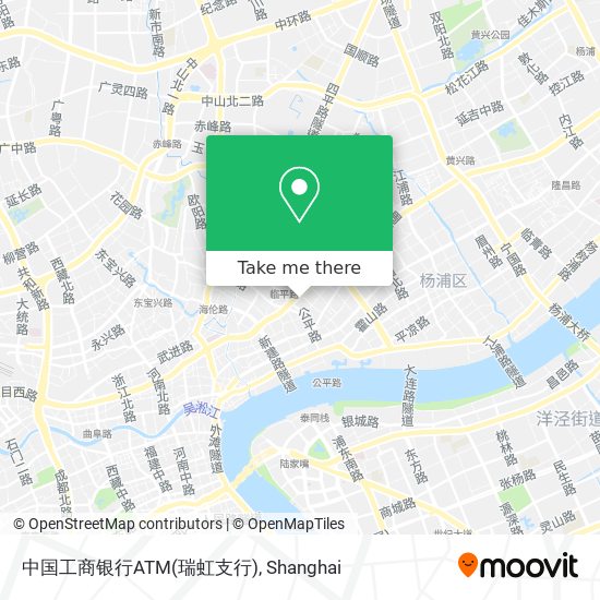 中国工商银行ATM(瑞虹支行) map