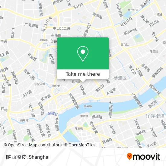 陕西凉皮 map