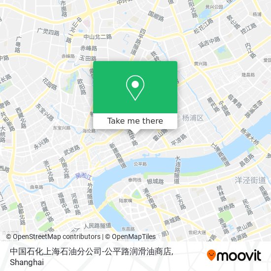 中国石化上海石油分公司-公平路润滑油商店 map