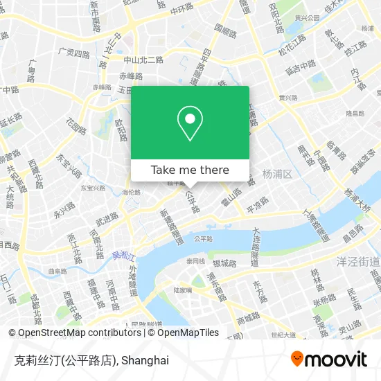 克莉丝汀(公平路店) map