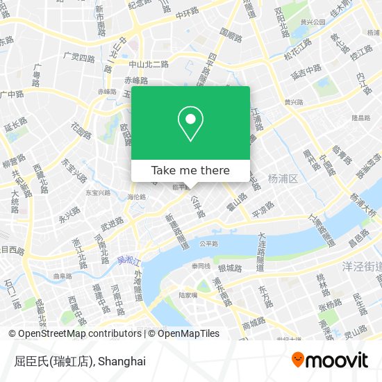 屈臣氏(瑞虹店) map