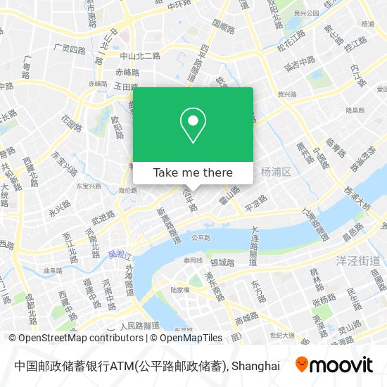 中国邮政储蓄银行ATM(公平路邮政储蓄) map