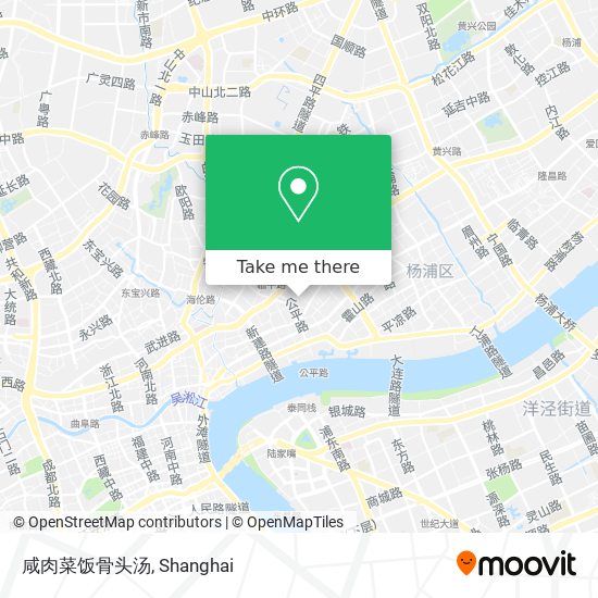 咸肉菜饭骨头汤 map