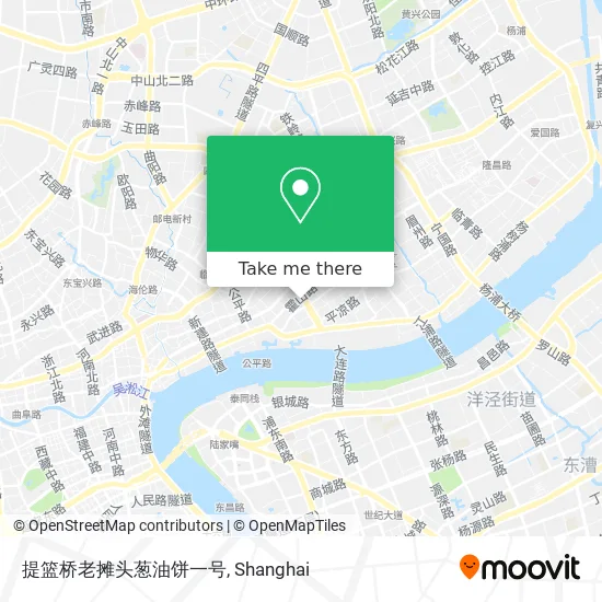 提篮桥老摊头葱油饼一号 map