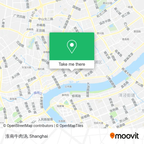 淮南牛肉汤 map