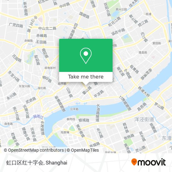 虹口区红十字会 map