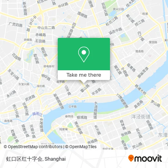 虹口区红十字会 map