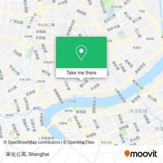 家化公寓 map